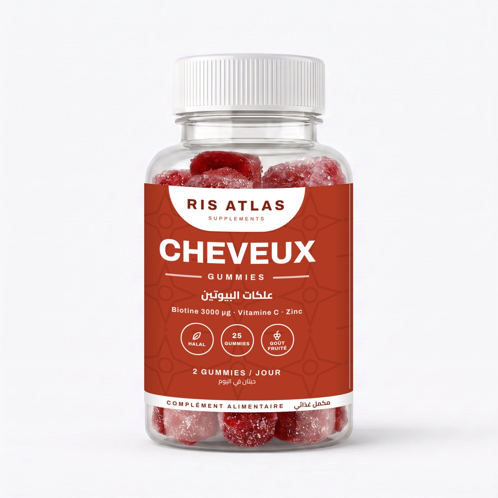 Gummies Cheveux Ris Atlas